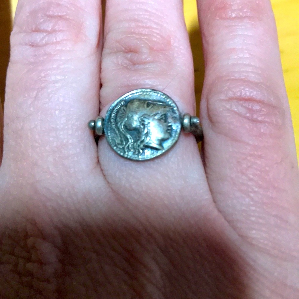 Athena/Alexander Sterling Silver Ring
